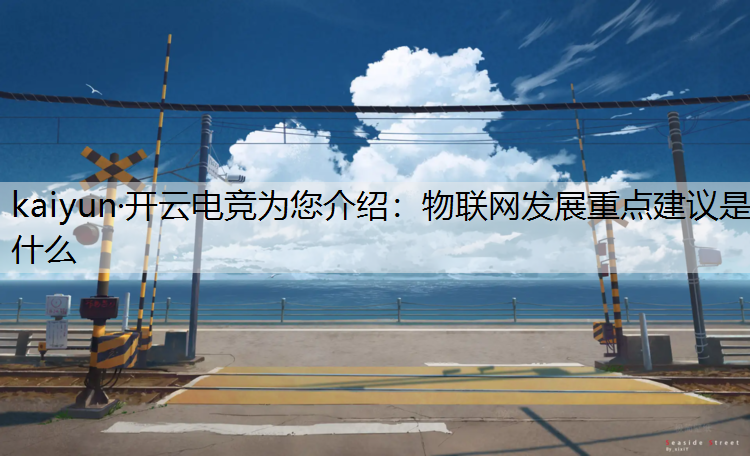 物联网发展重点建议是什么